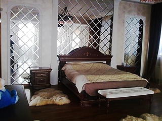 Фацетированная зеркальная плитка, спальня, заказать, в Харькове